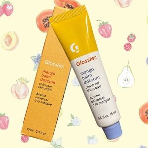 glossier og mango balm dot com (+ balm charm)!
